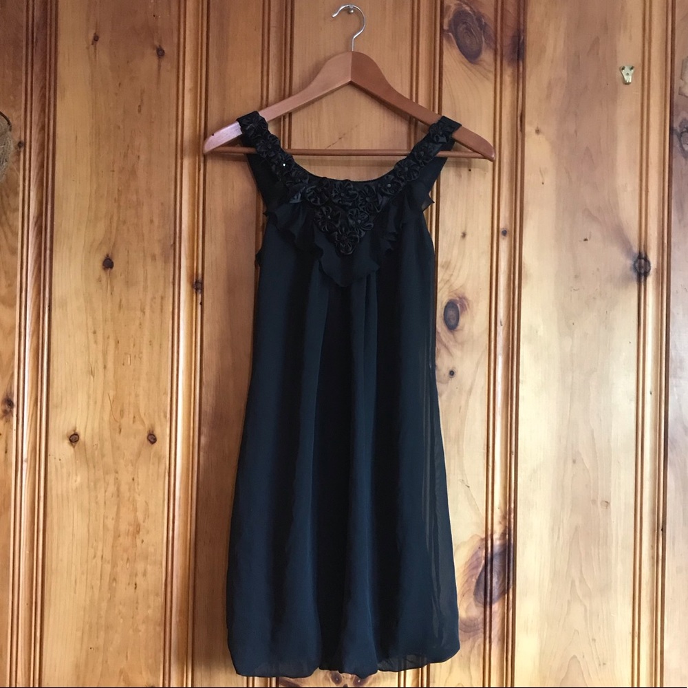 NWT! As U Wish Black Cocktail Dress